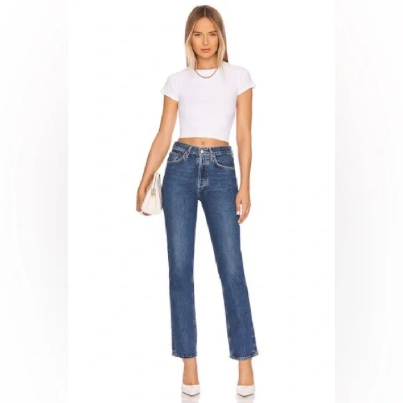 Agolde Blue Women's Jeans - Picture 2 of 10